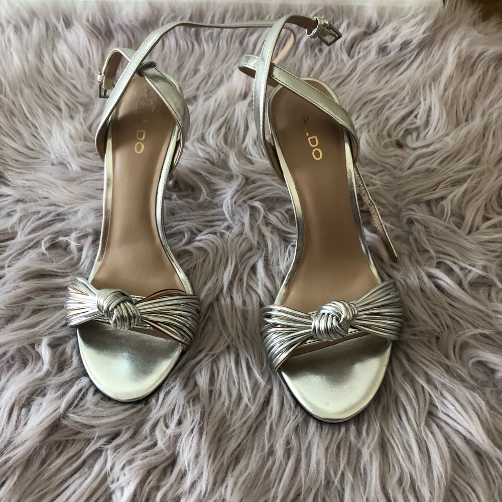 Silver Aldo Shoes